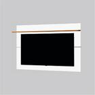 Painel Para Tv Mount 1 Prateleira Branco Nature