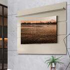 Painel Para Tv Pequeno Prism 1.4 Off White Patrimar