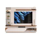 Painel Para Tv Ravi Off White Freijó - Dj Móveis