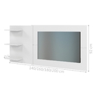 Painel Para Tv Regulável Branco