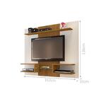 Painel Para Tv Rio Off White Cinomomo Efeito Ripado