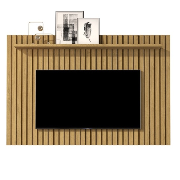 Painel Para Tv Ripado Até 65 Polegadas Classic 1.6x1.35 Cumar