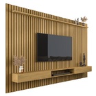 Painel Para Tv Ripado Até 85 Polegadas Versátil 2.2x1.8 Com N