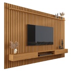 Painel Para Tv Ripado Até 85 Polegadas Versátil 2.2x1.8 Com N