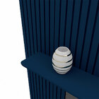 Painel Para Tv Ripado Com Led Nobre 230 Azul - Gelius