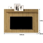 Painel Para Tv Ripado Frisado Até 65 Polegadas Classic 1.6x1.