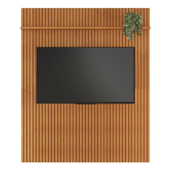 Painel Para Tv Ripado Riso 65 Polegadas Jcm Movelaria Cinamom