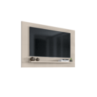 Painel Para Tv Safira 1.35 Off White - Casa D Móveis