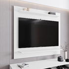 Painel Para Tv Suspenso 50 Pol 120cm 2 Prateleiras Mercy M12