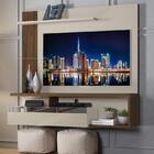 Painel Para Tv Tijuca Off White Com Nogueira - Linea Brasil