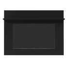 Painel Para Tv Topazi Preto Acetinado