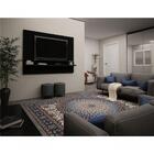 Painel Para Tv Topazi Preto Acetinado