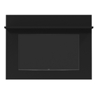 Painel Para Tv Topázio Preto Acetinado