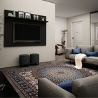 Painel Para Tv Topázio Preto Acetinado