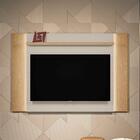 Painel Para Tv Ulisses Extensível Carvalho Off White C/ Led