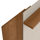 Painel Para Tv Ulisses Extensível Freijó Off White