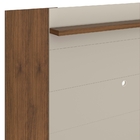 Painel Para Tv Ulisses Extensível Off White Nogueira