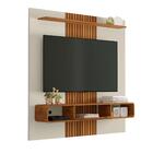 Painel Para Tv Veneza Off White Naturalle Ripado