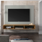 Painel Para Tv Viviannie Concreto Freijó