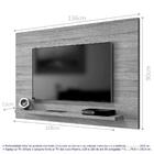 Painel Para Tv Zagrebe Invertido Off White