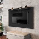 Painel Para Tv Zagrebe Preto Fosco