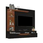 Painel Para Tvs 60 Polegadas Almeria Preto Canela