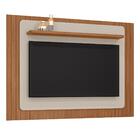 Painel Para Tvs 60" Ripado Ilhéus Cedro Off White
