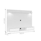 Painel Para Tvs 72 Polegadas Valparaíso Branco