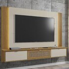 Painel Para Tvs Até 70 Polegadas 200cm 2 Fitas Led 3 Portas Q