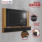 Painel Para Tvs Até 70 Polegadas 200cm 2 Fitas Led 3 Portas Q