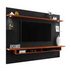 Painel Para Tvs Até 75 Polegadas Girona Preto Canela