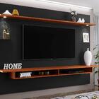 Painel Para Tvs Até 75 Polegadas Girona Preto Canela