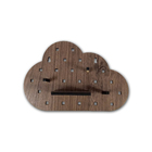 Painel Pegboard De Pinus Em Mdf Nuvem