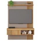 Painel Pequeno Para Tv Até 45 Polegadas 119cm Buriti Marrom J