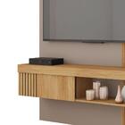 Painel Pequeno Para Tv Até 45 Polegadas 119cm Buriti Marrom J