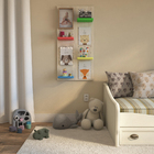 Painel Perfurado de Madeira Pinus 1,7cm Natural 30x60cm Settis