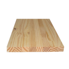 Painel Pinus Retangular Bege 30x120x3cm Madvei