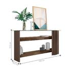 Painel Piso-teto Para Tv 65 Polegadas Moana Imperial Sépia