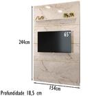 Painel Placa Piso Teto Tv 65 244x154cm 462int Mdt