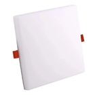 Painel Plafon 36w Quadrado Embutir Borda Infinita 4000k