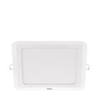 Painel Plafon De Embutir Quadrado Led 5w Quente Philips