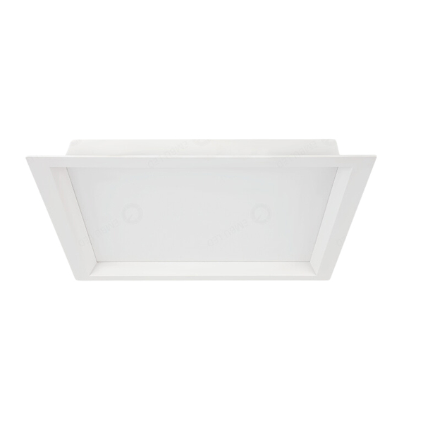 Painel Plafon De Embutir Recuado Branco 40cm Led 36w 4000k Bi