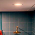 Painel Plafon De Embutir Redondo Led 6w Quente Philips