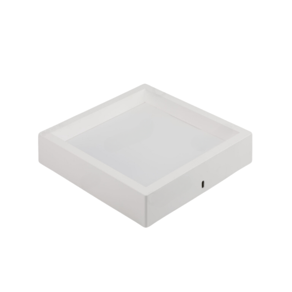 Painel Plafon De Sobrepor Quadrado 21cm Led 18w 4000k Bivolt