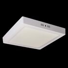 Painel Plafon De Sobrepor Quadrado Branco 16cm Led 12w 6500k