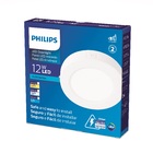 Painel Plafon De Sobrepor Redondo Led 12w Neutro Philips