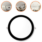 Painel Plafon Embutir De Led 25w Redondo Bivolt Preto