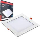 Painel Plafon Embutir Quadrado 18w Branco Frio 6500k Ps