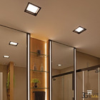 Painel Plafon Embutir Quadrado Led 18w Bivolt Bco / Pto Opus