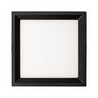Painel Plafon Embutir Recuado Led 18w Preto Branco Neutro St1